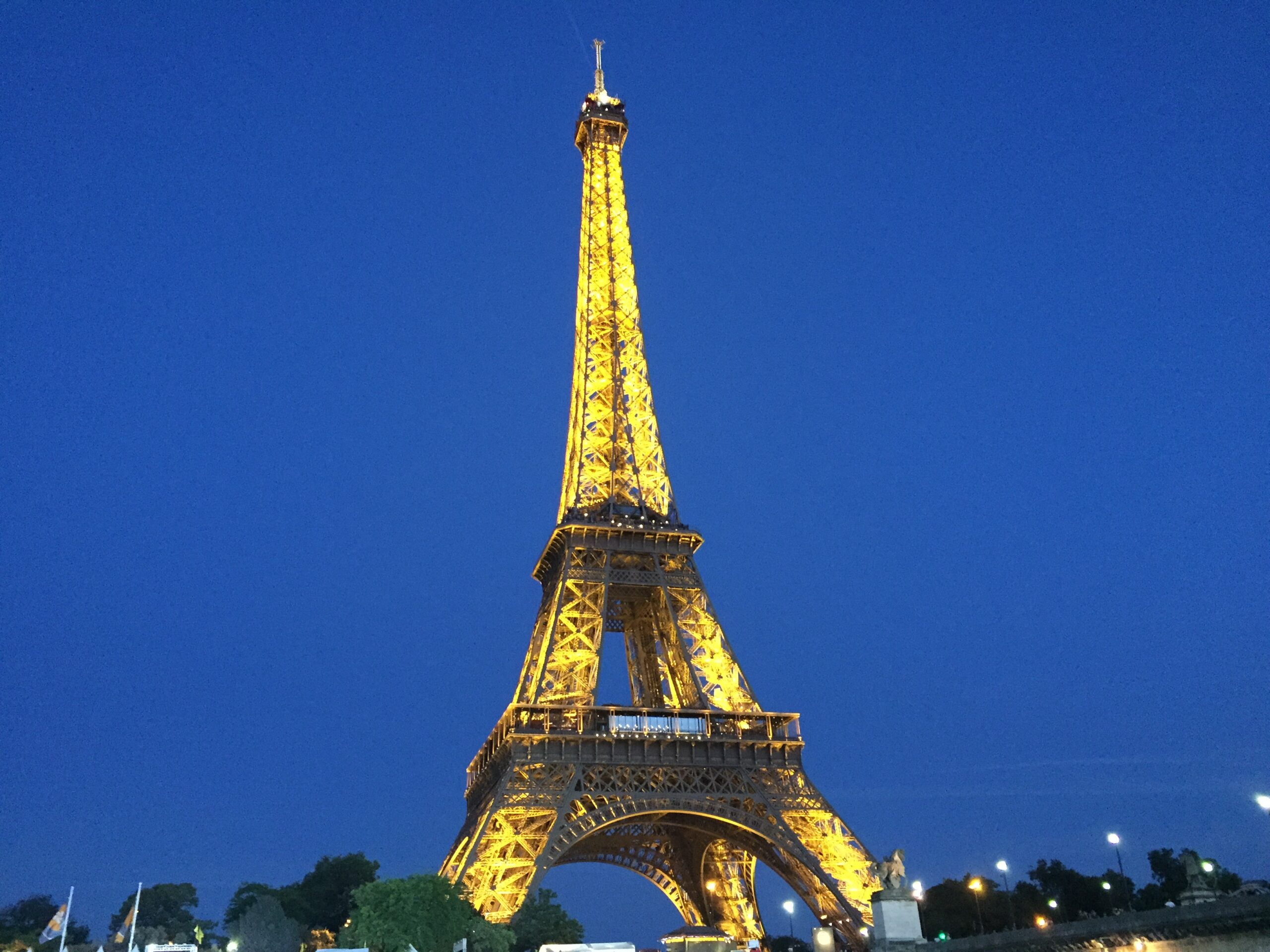 Eiffel Tower at night