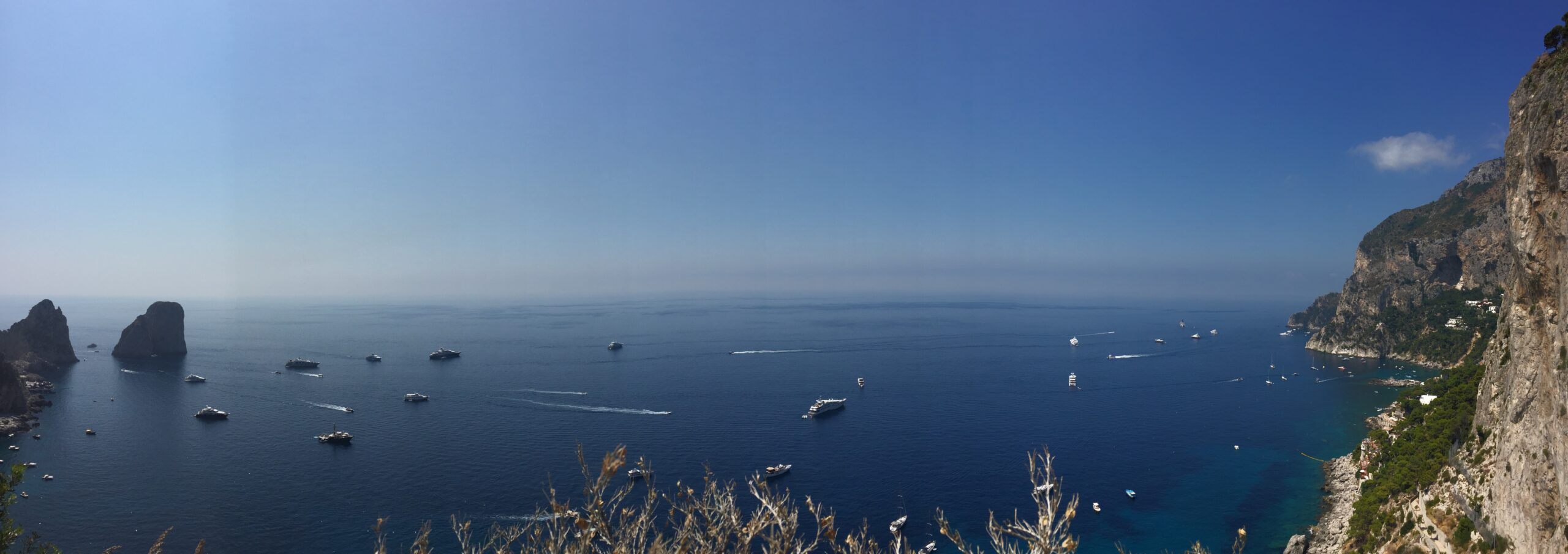 Capri coastline